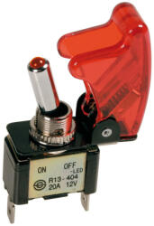 Lampa Kapcsoló Fedeles, Piros (0145556)