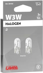 LAMPA Izzó Lampa 12 V 3 W üvegfejű (0158103)