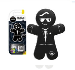 Aroma Car Illatosító, Manny, Black (5492993)