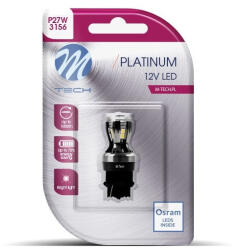 m-tech Platinum, P27W Led Izzó Canbus, W2, 5X16D (72LB824W01B)