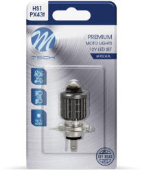 m-tech LB574W-01B, H4 Led Izzó, 12V (72LB574W-01B)