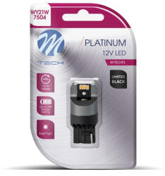 m-tech LB844Y01B Led Izzó WY21W, Narancs, Canbus 12V T20 (72LB844Y01B)