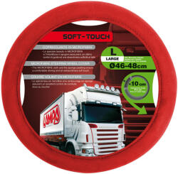 LAMPA Soft Kormányvédő - O 46-48 cm - Piros (0198684)