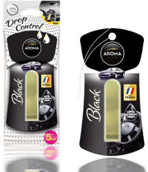 Aroma Car Illatosító, Drop Control, Black, 5 ml (5492291)
