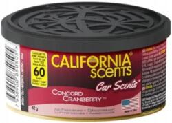 California Scents Concord Cranberry Autóillatosító Illatdoboz 42g