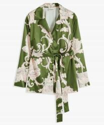 Bonprix Nyomott Mintás Szatén BLÚZ__46