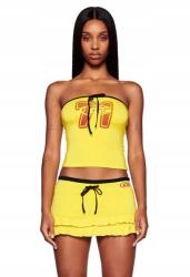 Shein Sárga Testhezálló Felső (s) (611789)