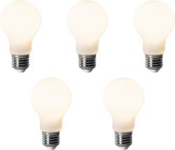 LUEDD 5 darabos E27 dimmelhető LED izzó készlet A60 Opál 7W 806 lm 3000K (03399)