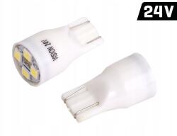 Vision Lighting Izzó Vision T13 (W2.1x9.5d) 24V 4x 2835 Smd Led, fehér, 2 db