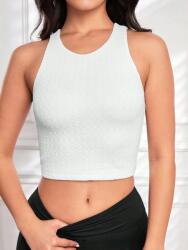 Shein Sport felső texturált fehér L 40 (st2304204262467622)