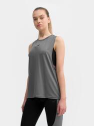 4F Edző Felső (crop-top 4FSkin) F151 Szürke L (Tank top treningowy)
