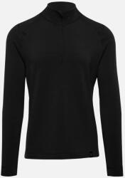 Thermowave Férfi gyapjú pulóver félcipzárral ARCTIC Thermowave, fekete ruházat méretei S