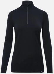 Thermowave Női gyapjúpulóver cipzárral ARCTIC Thermowave fekete ruházat méretei L