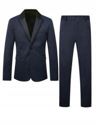  Manfinity Sötétkék Elegáns Szett (2XL) (610279)