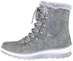 Remonte Ghete dama, gri, casual, piele ecologica, impermeabile, imblanite, cu talpa joasa, Remonte R8472-45-Gri (Marime: 37) (R8472-45-Gri-37)