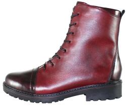 Remonte Ghete dama, bordo, casual, piele naturala, imblanite, cu toc, Remonte R6574-35-Bordo (Marime: 37) (R6574-35-Bordo-37)
