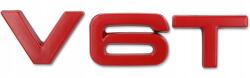 Audi Öntapadós bélyegző Audi V6T 8, 6x1, 9 cm Piros