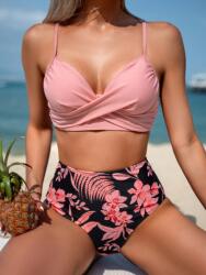 Shein Kétszínű Fürdőruha (M) (611082)