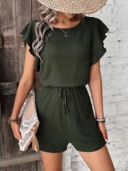 Shein Khaki Rövid Ujjú Overál (XL) (610510)