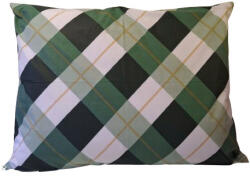  Nagypárna huzat -70x90 cm / Zöld-Fehér színű mintás
