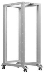 Lanberg 19" 32U 600x1000 szabadon álló rack keret, szürke (OR01-6032-S) - 3bnetwork