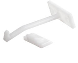 WALTECO 79 mm hosszú gyerekzár műanyag fehér 2 db (WT-89999)