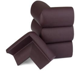 WALTECO Sarokvédő 55x55x35mm öntapadós barna 4 db (WT-40314)