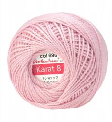 Ariadna Kordonek Karat 8 kol. 696 Piszkos-Rózsaszín