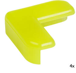 WALTECO Sarokvédő 40x40x15mm öntapadós fluoreszkáló 4 db (WT-40248)
