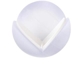 WALTECO Sarokvédő 25 mm átmérőjű öntapadós átlátszó 4 db (WT-5033)