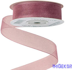  Organza szalag 20mm x 20m - Mályva