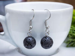 R. M. ékszer Láva lógós fülbevaló 8mm (17589RM)