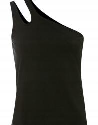 Bonprix Aszimmetrikus Felső FEKETE__48/50