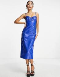 Bardot Kobalt Ruha Bőr Utánzat (xs) (545801)