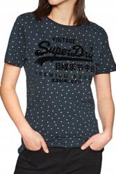 Superdry Mintás Logós Póló (42) (585458)