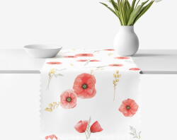 Goldea teflonbevonatú asztali futó - pipacsok 50x120 cm