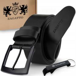 Zagatto Öv férfi bőr Fekete nadrághoz Széles valódi bőr Zagatto (ZG1051-130)