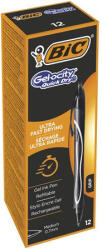 BIC Zseléstoll, 0, 3 mm, nyomógombos "Gel-ocity Quick Dry", fekete (BC949873)