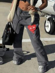 Shein Szürke Bélelt Melegítőnadrág (0XL) (611289)