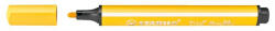 STABILO Filctoll, 1, 5-2 mm, rugós hegy "Trio Scribbi", sárga