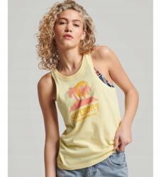 Superdry Sárga Nyomott Mintás Felső (38) (574265)