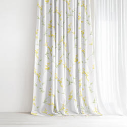 Goldea draperie decorativă luca - flori de mimoză 200x150 cm