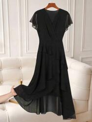 Shein Fekete Aszimmetrikus Ruha (M) (610663)