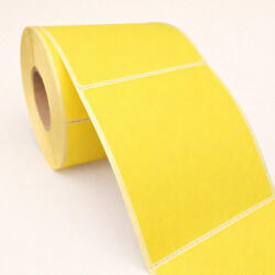  101, 6x152, 4mm direkt THERMO CITROM címke 500 db/40gy + RITZ futárcímke, raklapcímke