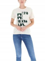 Pepe Jeans Ekrü Logózott Póló (M) (551376)