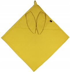 Bomix Fürdőlepedő Ostya törölköző kapucnival mézszínű 100x100cm Nagy XL (5904966722295)