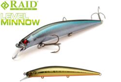 Raid Vobler Raid Japan Level Minnow, Real Kinkuro, 12.5cm, 14g (RAID34459)