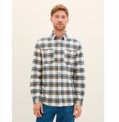 Tom Tailor Színes Kockás Gombos Ing (2XL) (586139)