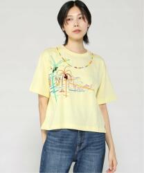 Desigual Sárga Póló, nyomott mintás, Size M (574214)