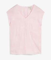 Bonprix Fényes Szatén Blúz, Size 38, rózsaszín